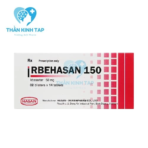 Irbehasan 150 - Thuốc điều trị tăng huyết áp